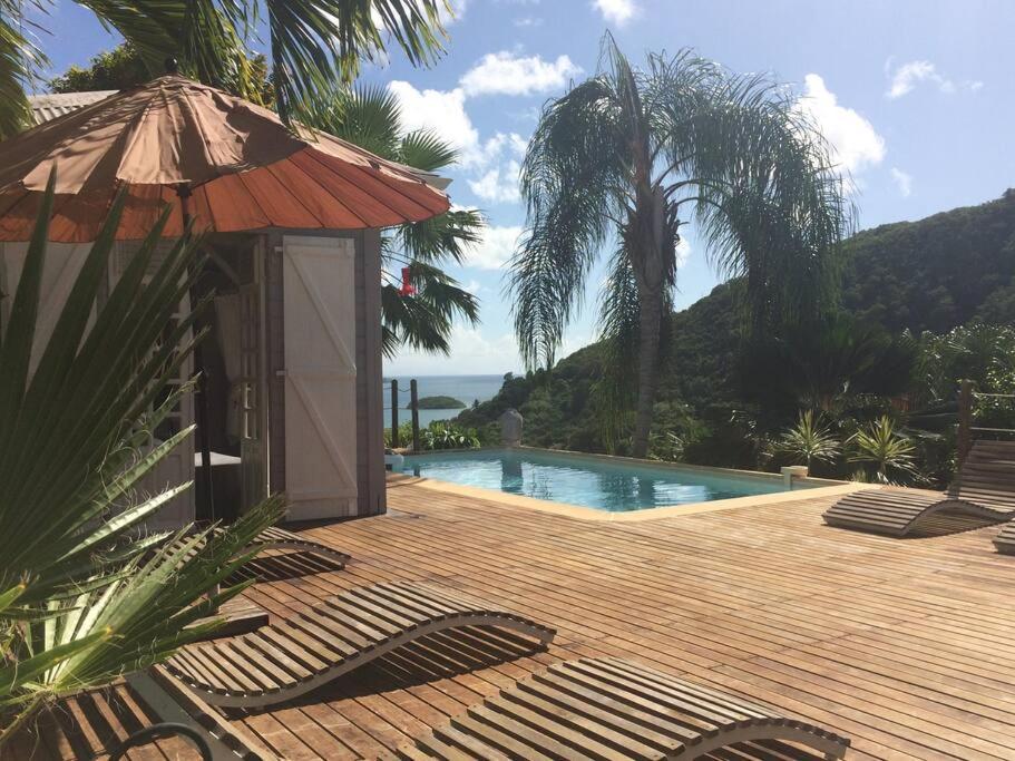 La Charmante Villa Coco Avec Magnifique Vue Mer Le Marin المظهر الخارجي الصورة